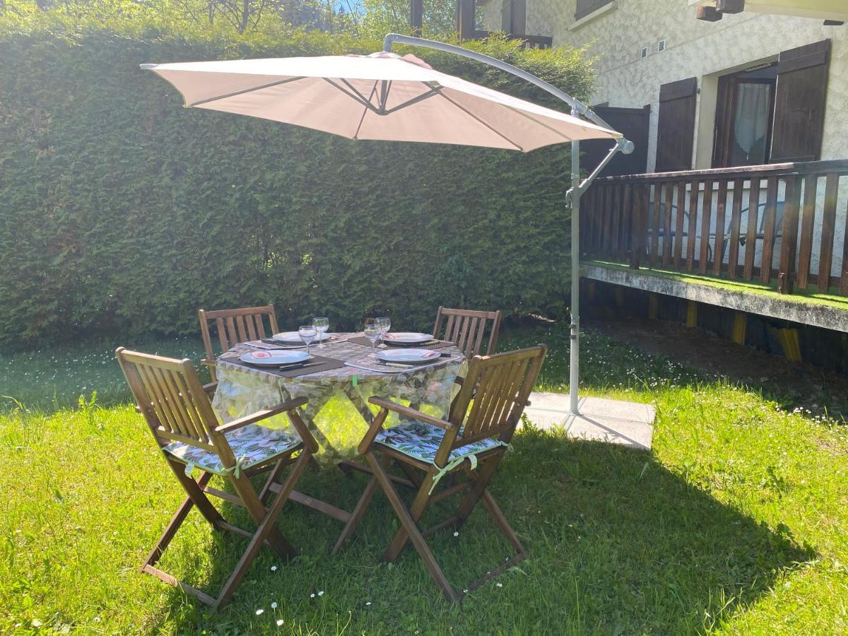 Appartement Lumineux Et Cosy En Rez De Jardin Saint-Gervais-les-Bains Eksteriør billede